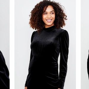 Maternity Velvet Top